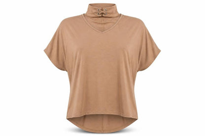 Womens UK Size 12 Select Beige Basic Blouse