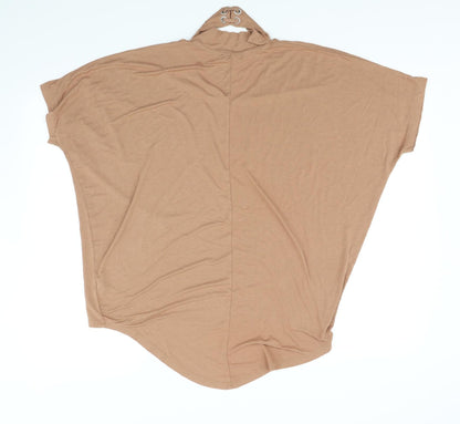 Womens UK Size 12 Select Beige Basic Blouse