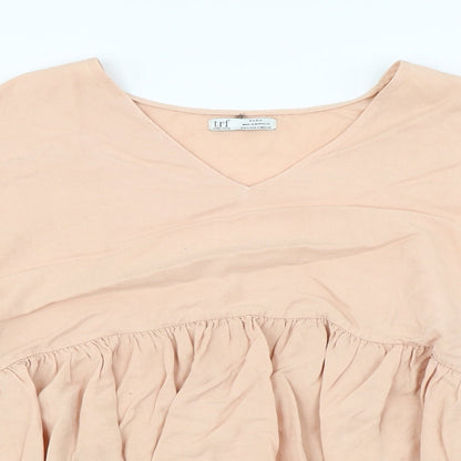 Zara Womens Pink   Basic Blouse Size S