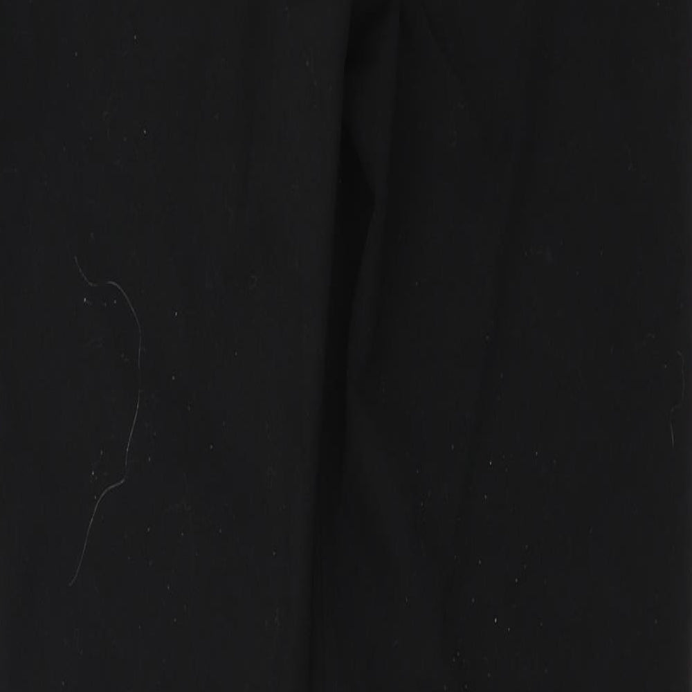 Womens UK Size 8 H&M Regular Fit  Black Trousers