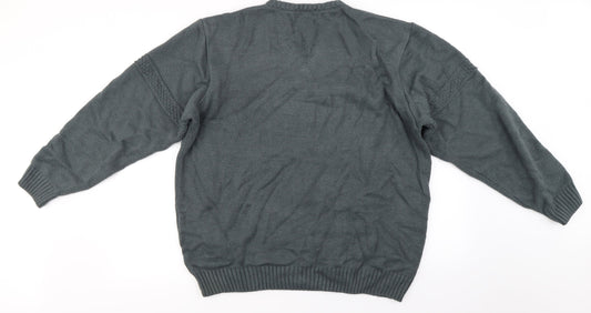 BHS  Mens Grey   Pullover Jumper Size L