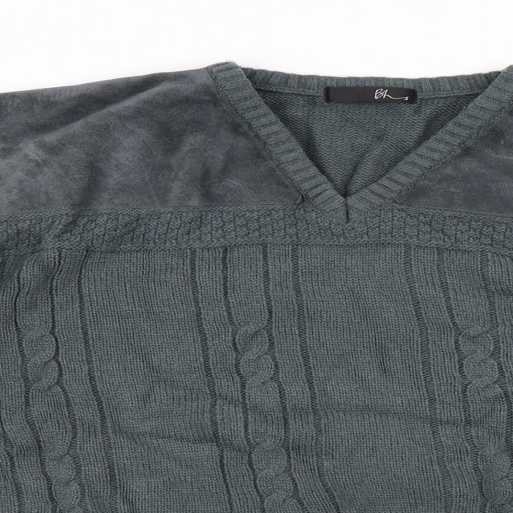 BHS  Mens Grey   Pullover Jumper Size L