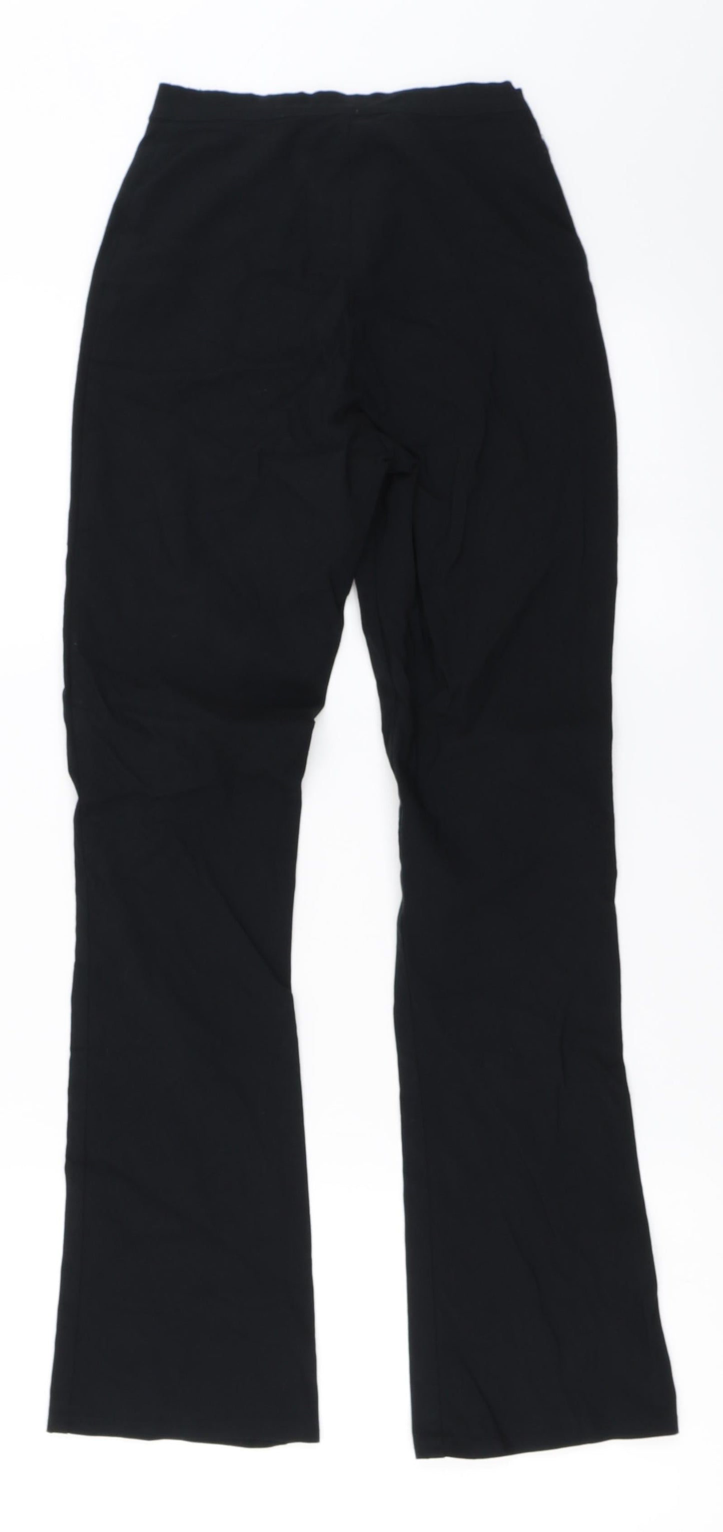 Womens UK Size 23 in Preworn Regular Fit  Black Trousers