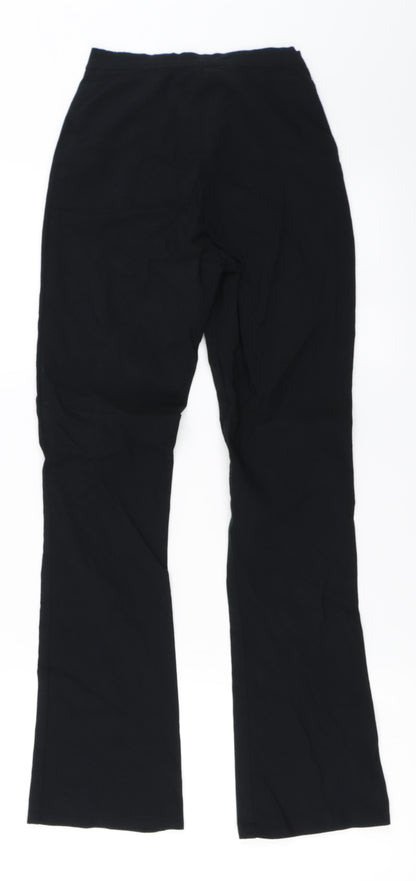 Womens UK Size 23 in Preworn Regular Fit  Black Trousers