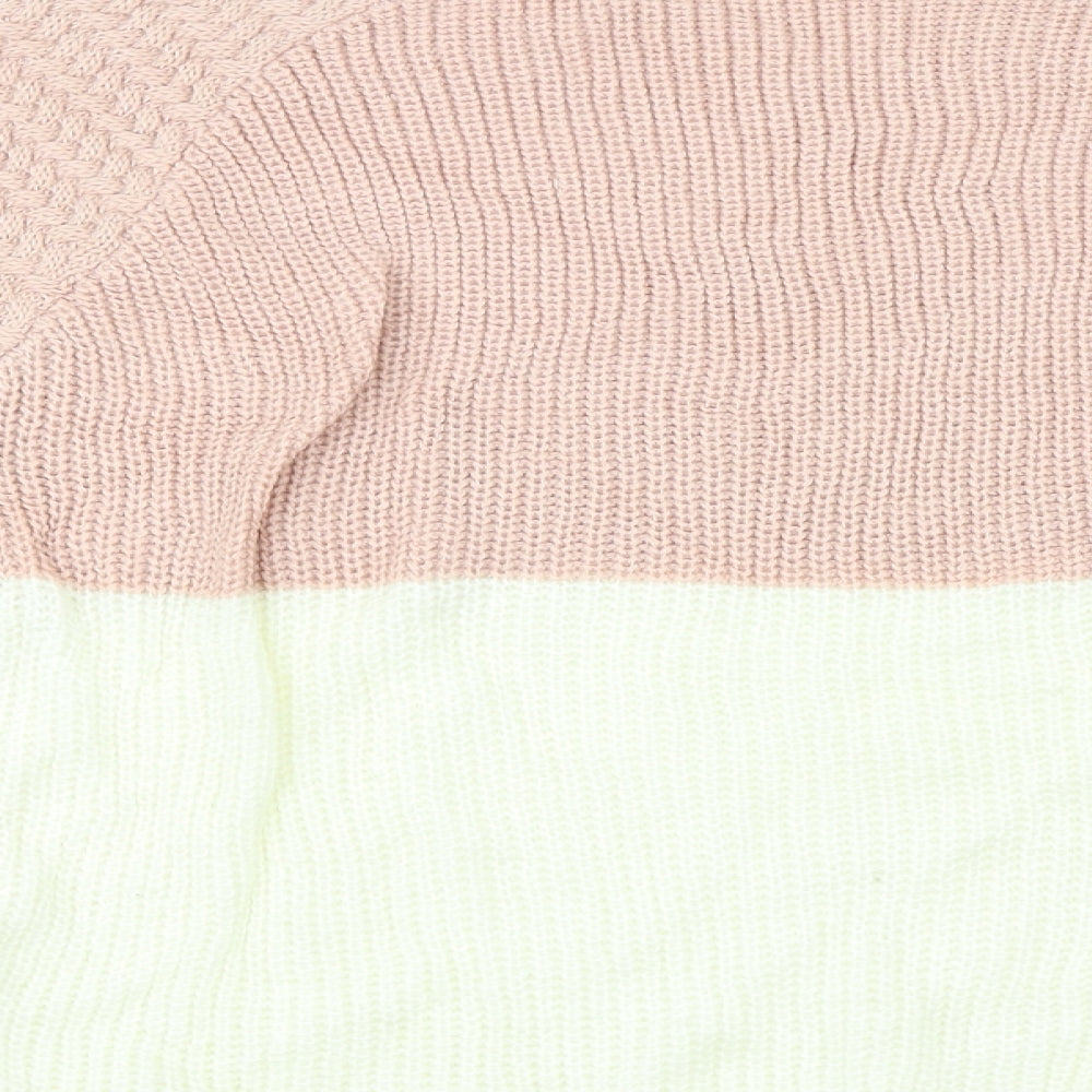 papaya  Womens Pink   Pullover Jumper Size M