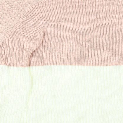 papaya  Womens Pink   Pullover Jumper Size M