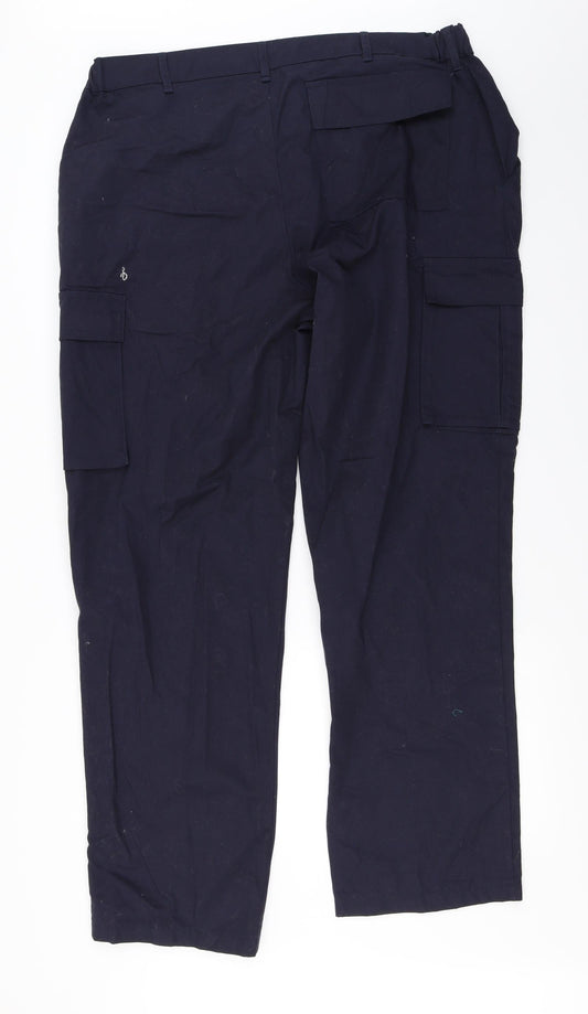 Alsico  Mens Blue   Trousers  Size 42 in L31 in