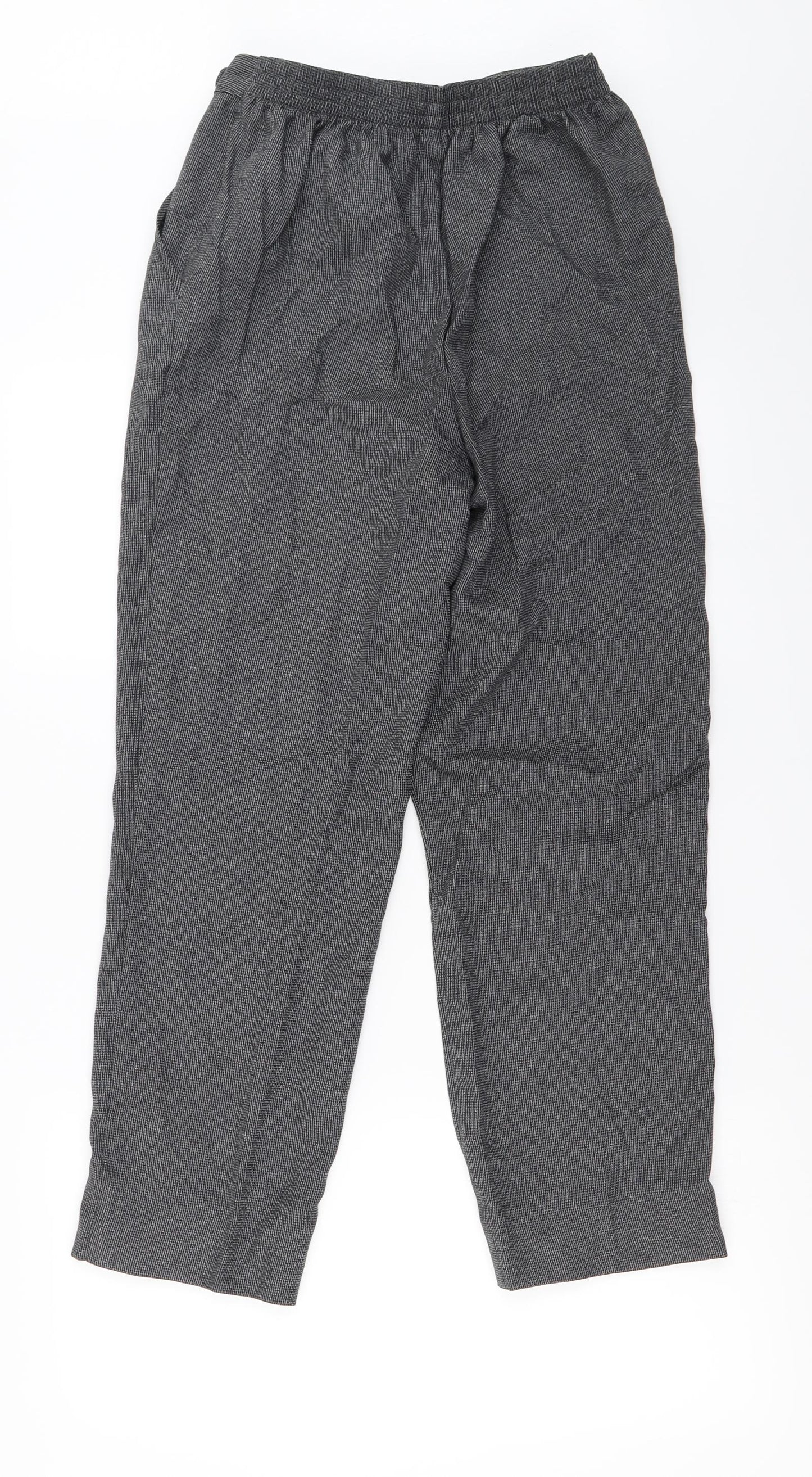 Womens UK Size 10 Marks and Spencer Regular Fit  Grey Trousers