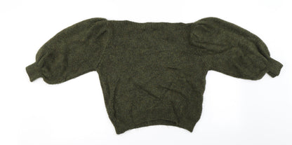 Primark Womens Green   Pullover Jumper Size S