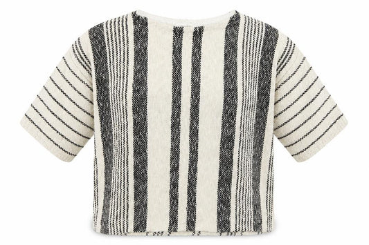 Papaya Womens Beige Striped  Pullover Jumper Size M