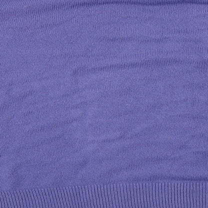 M&Co Womens Purple   Cardigan Jumper Size XL