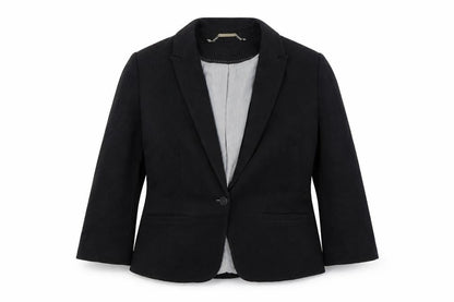 Womens UK Size 14 Autograph Regular Black Blazer
