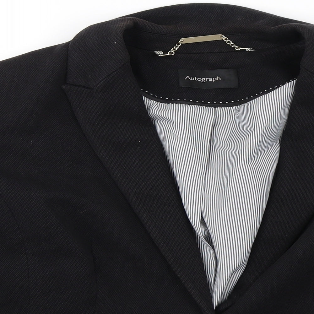 Autograph   Womens Black   Jacket Blazer Size 14