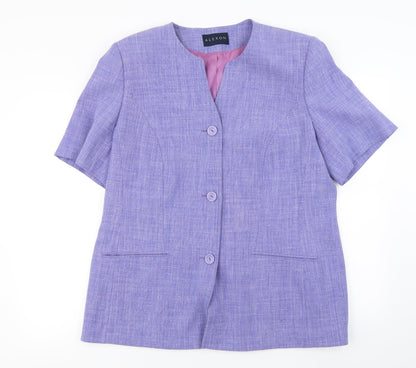 Womens UK Size 18 Alexon Regular Purple Blazer