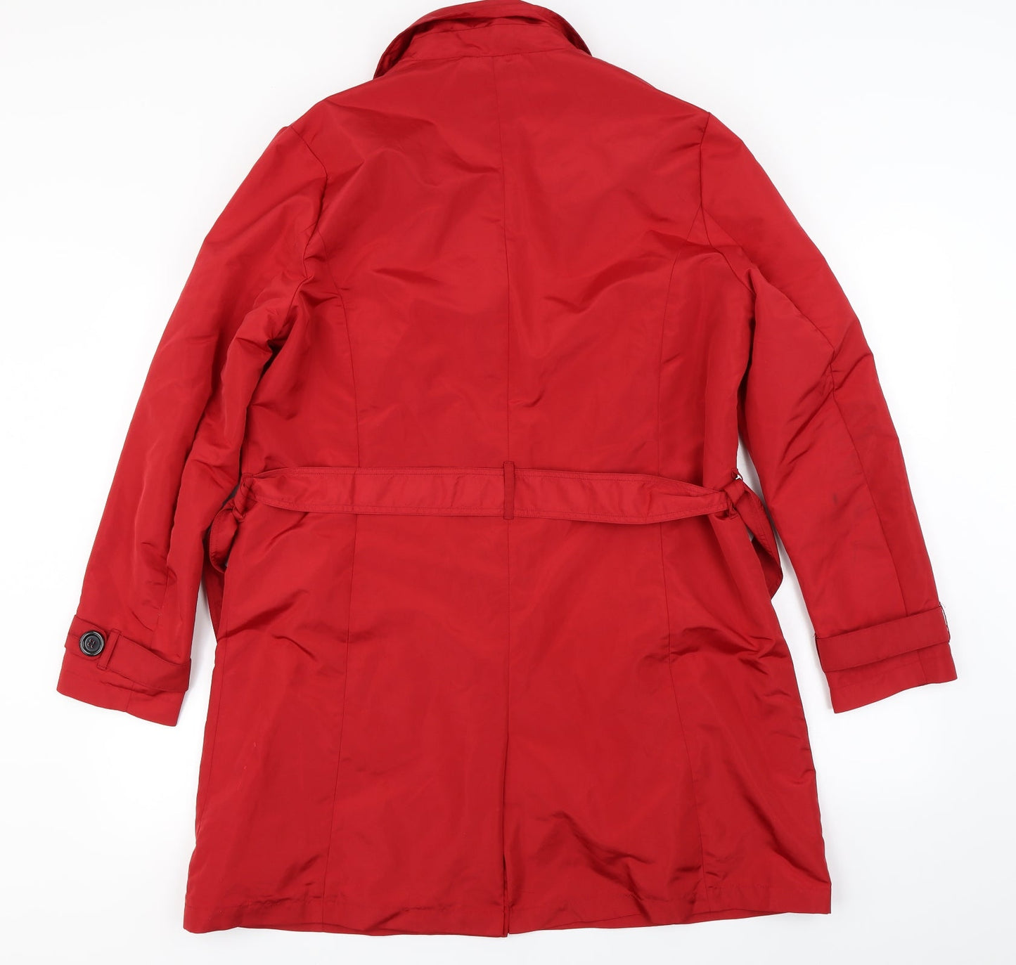 Damart  Womens Red   Jacket Coat Size 14
