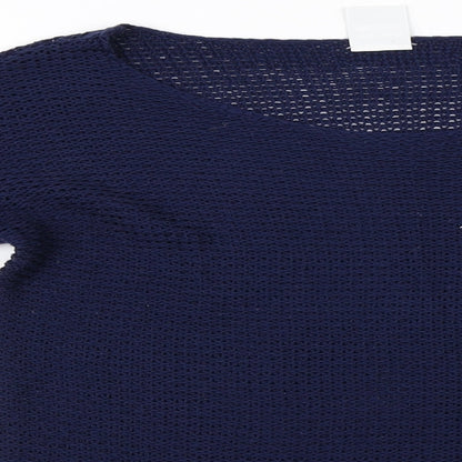 Vero Moda  Womens Blue   Pullover Jumper Size S