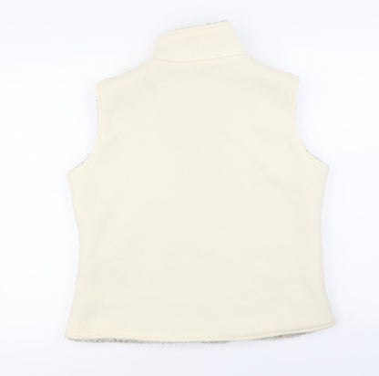 active  Womens Ivory   Gilet Coat Size L