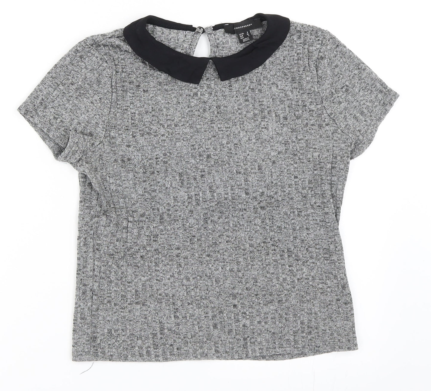 Primark Womens Grey   Basic T-Shirt Size 8