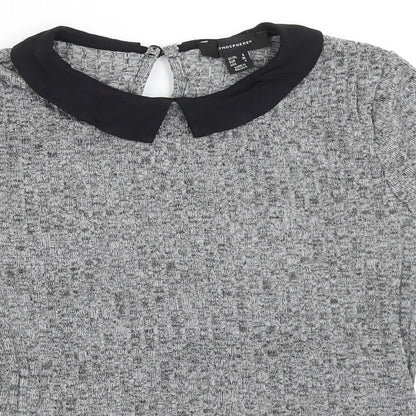 Primark Womens Grey   Basic T-Shirt Size 8