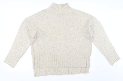 New Look Womens Beige   Pullover Jumper Size M