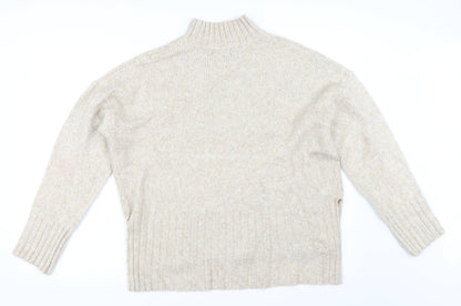 New Look Womens Beige   Pullover Jumper Size M