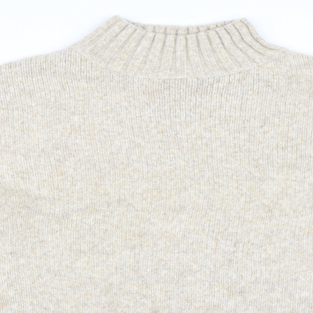 New Look Womens Beige   Pullover Jumper Size M