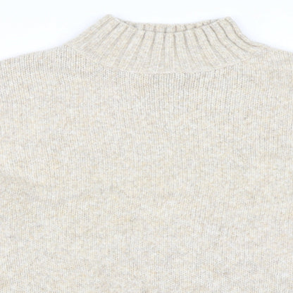 New Look Womens Beige   Pullover Jumper Size M