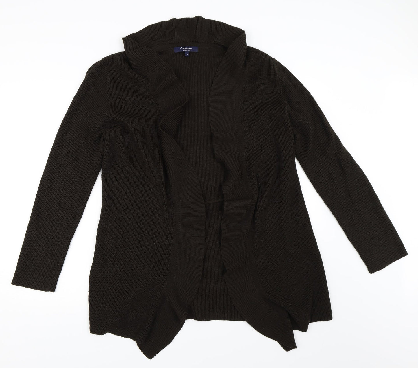 Debenhams Womens Brown   Cardigan Jumper Size 16