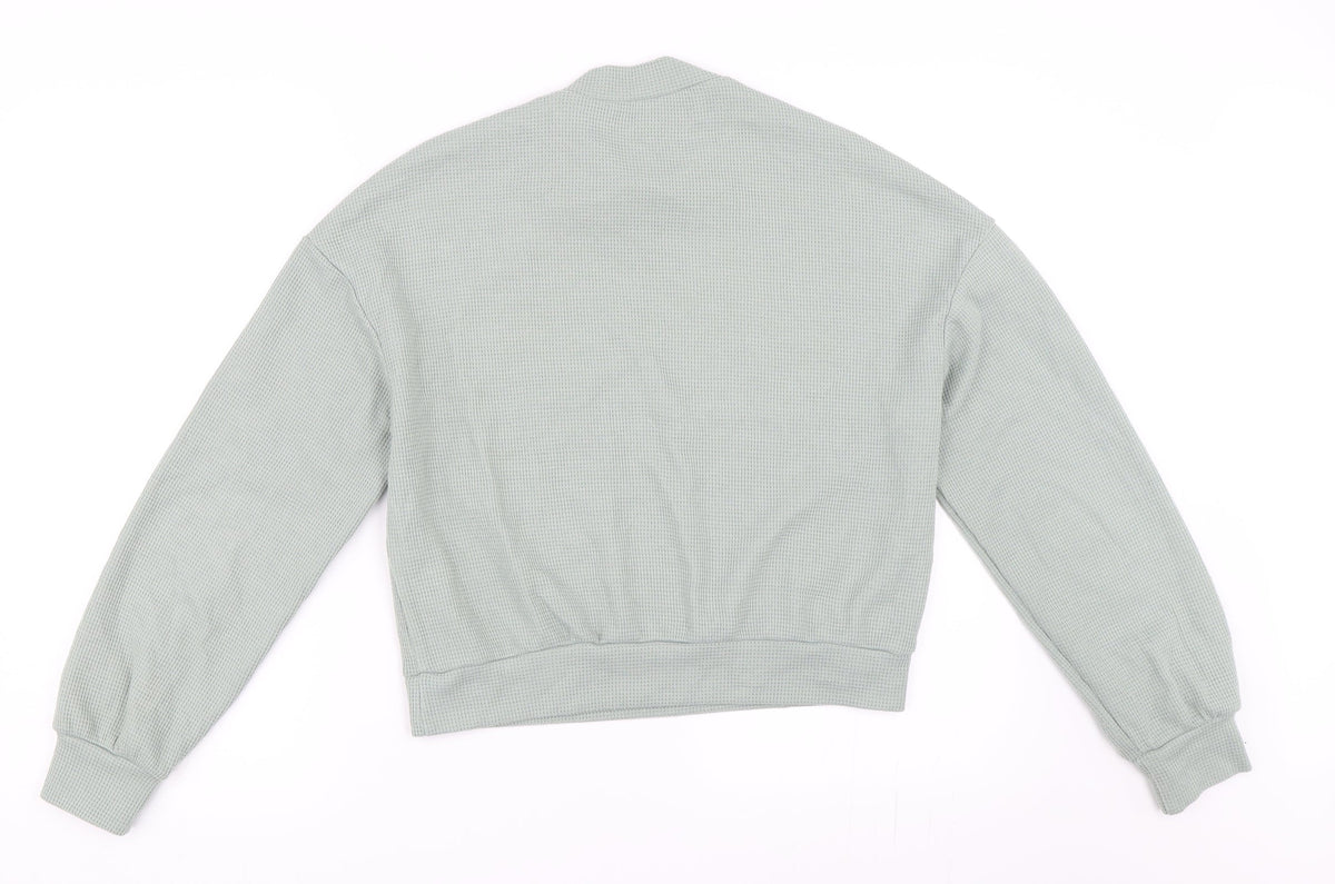SHEIN Womens Green   Pullover Sweatshirt Size S
