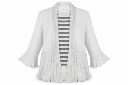 Jenny Loyd Womens Grey   Cardigan Jumper Size L
