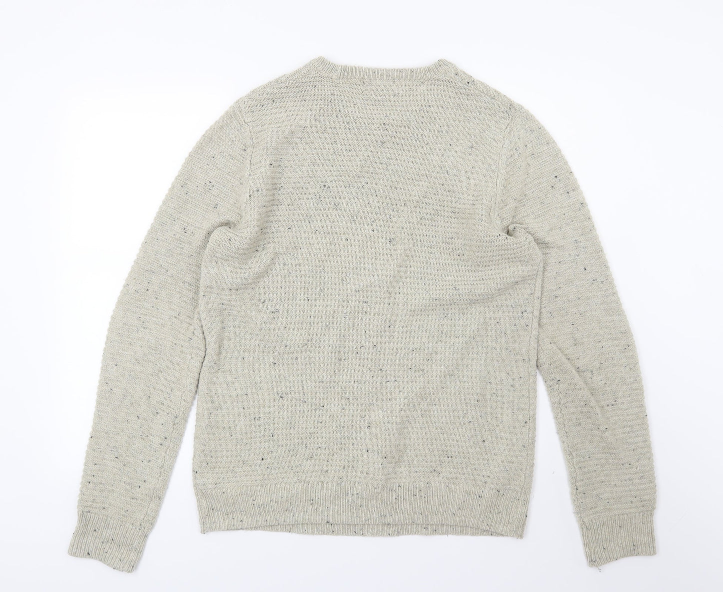 Cedar Wood State Mens Beige  Knit Pullover Jumper Size M