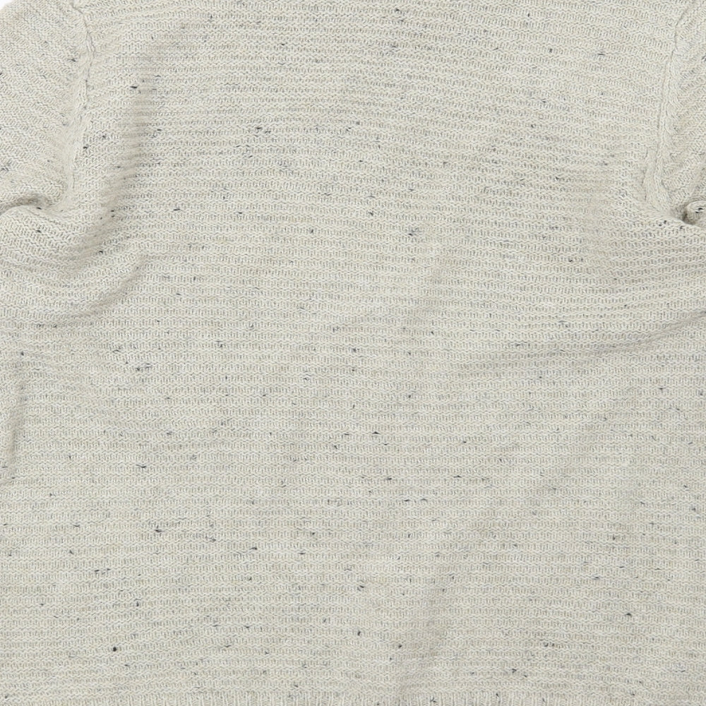 Cedar Wood State Mens Beige  Knit Pullover Jumper Size M