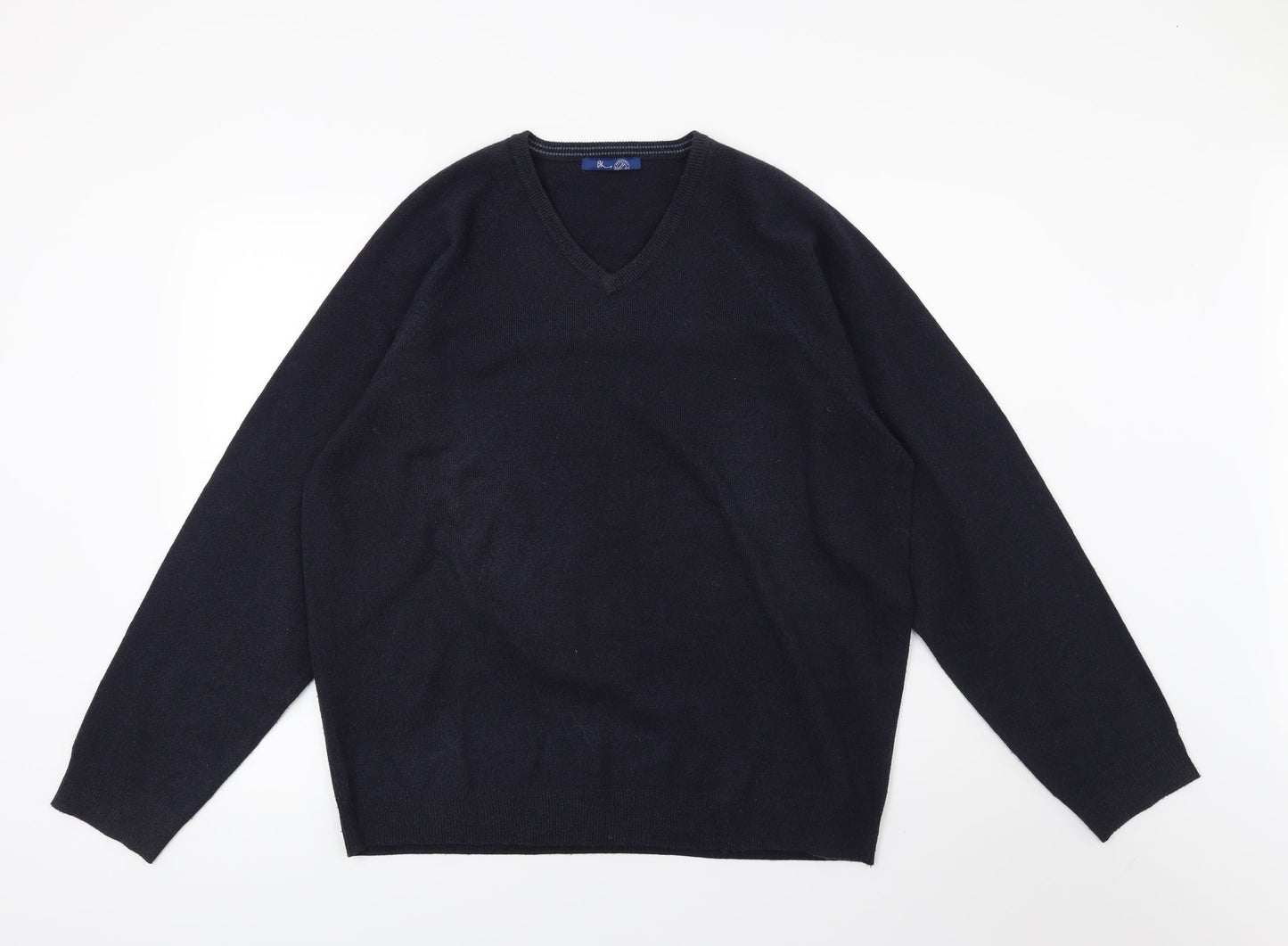 BHS Mens Blue  Knit Pullover Jumper Size L