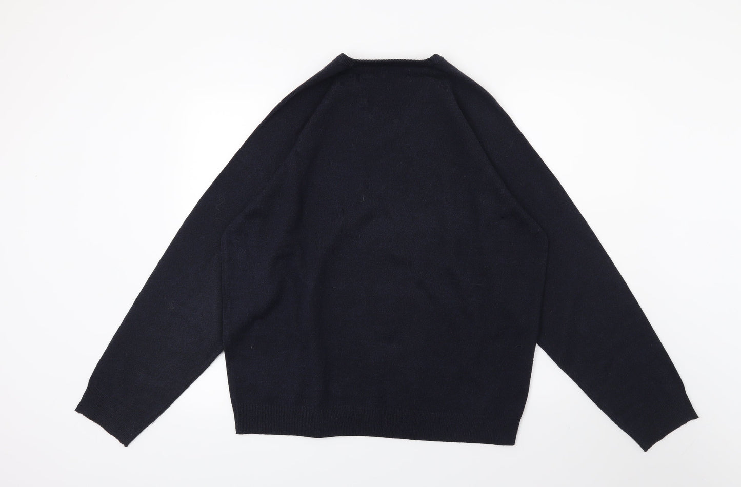 BHS Mens Blue  Knit Pullover Jumper Size L