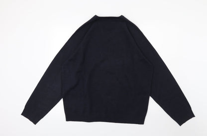 BHS Mens Blue  Knit Pullover Jumper Size L