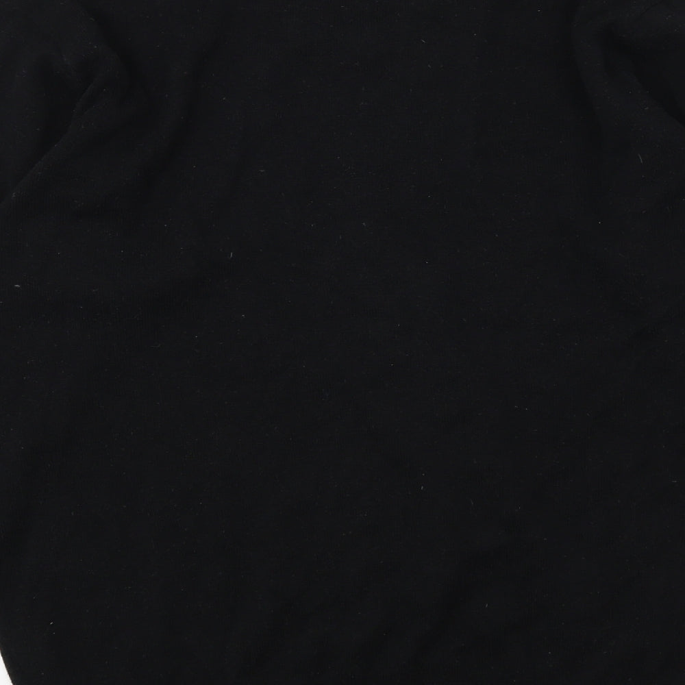 Newcastle United Mens Black  Knit Pullover Jumper Size L