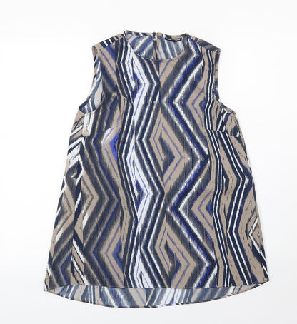 Womens UK Size 8 Warehouse Multicoloured Camisole Blouse