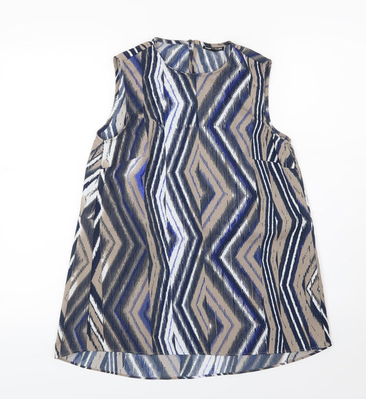 Womens UK Size 8 Warehouse Multicoloured Camisole Blouse
