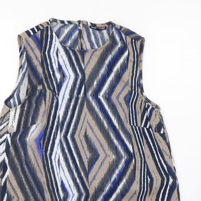 Womens UK Size 8 Warehouse Multicoloured Camisole Blouse