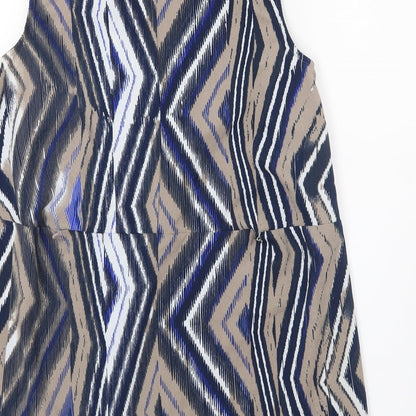 Womens UK Size 8 Warehouse Multicoloured Camisole Blouse