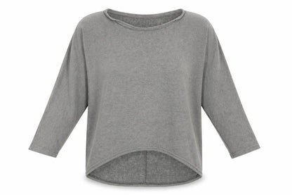 Zanzea Womens Grey  Knit Pullover Jumper Size S