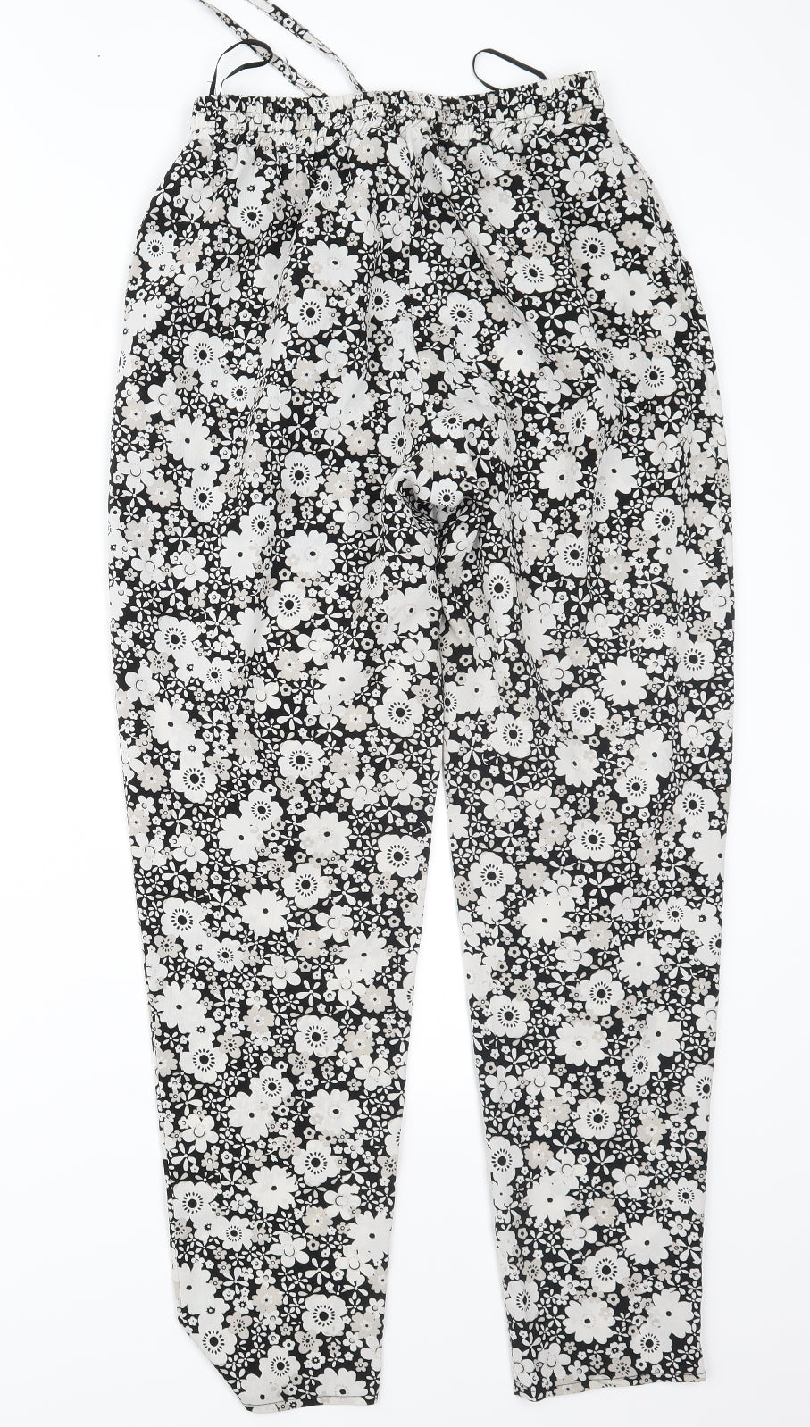 Womens UK Size 8 F&F Regular Fit  Black Trousers