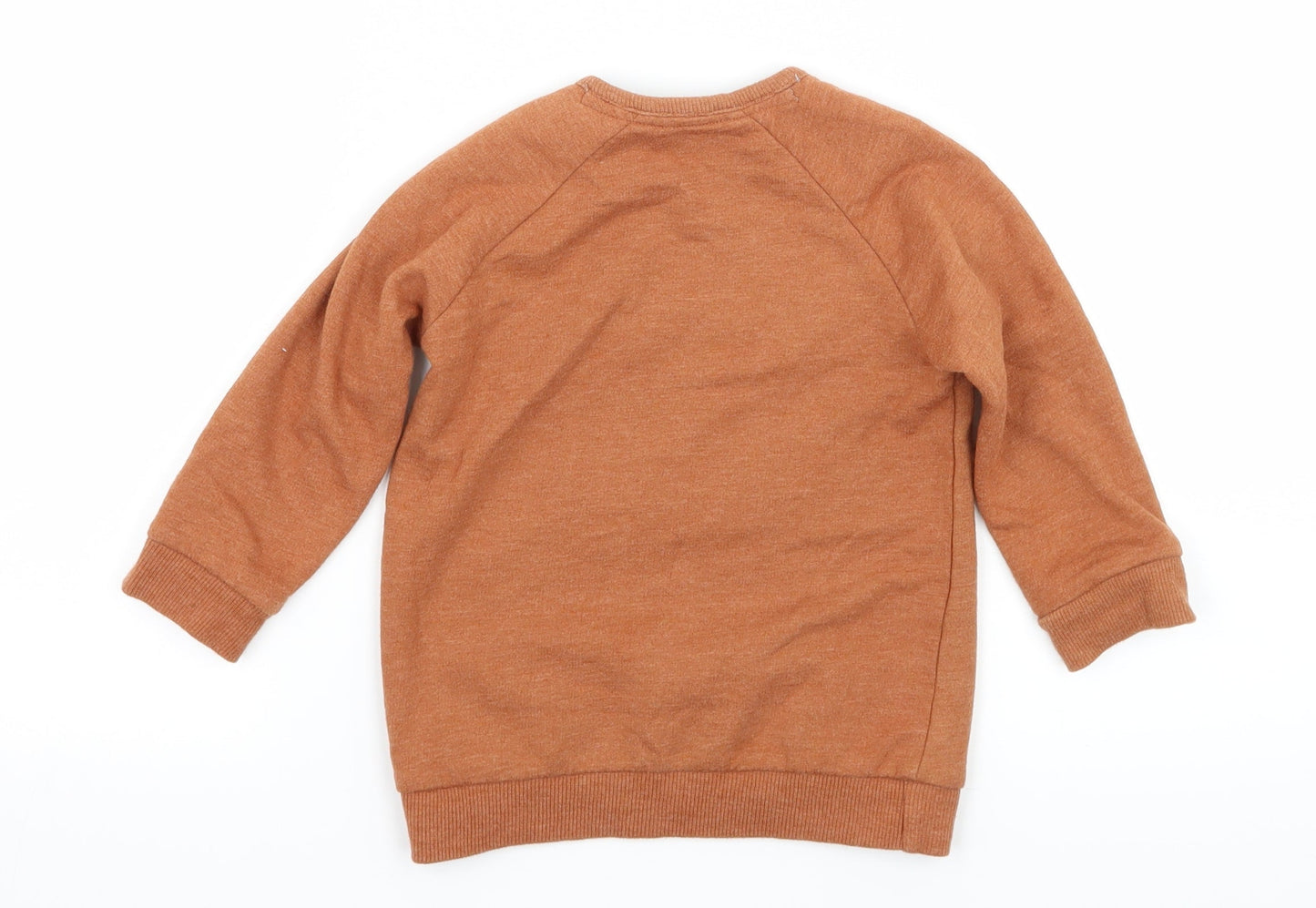 George Boys Brown  Jersey Pullover Jumper Size 9-12 Months  - Cheeky Little
