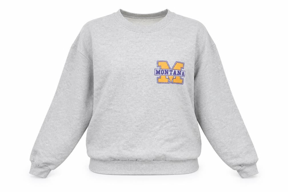 Womens UK Size M Boohoo Grey Pullover Sweatshirt