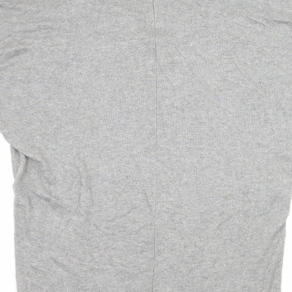 Marks and Spencer Womens Grey  Knit Jumper Dress  Size 8