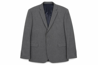 Cedarwood State Mens Grey Striped Jacket Suit Jacket Size XL