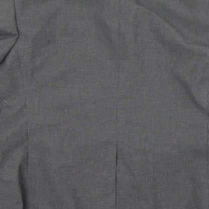 Mens UK Size XL Cedar Wood State Regular Grey Suit Jacket