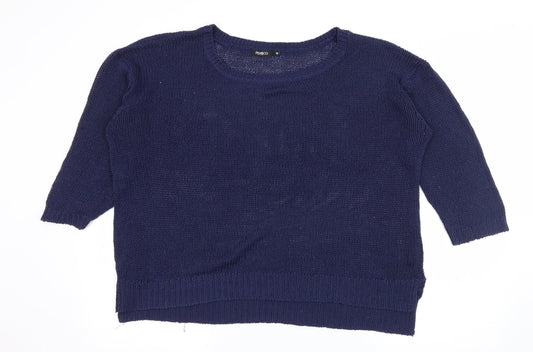 Pep & co Womens Blue  Knit Pullover Jumper Size 18