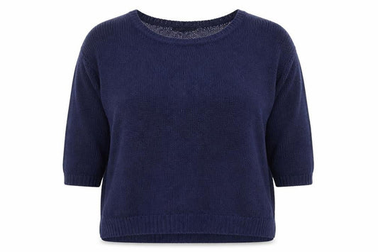 Pep & co Womens Blue  Knit Pullover Jumper Size 18