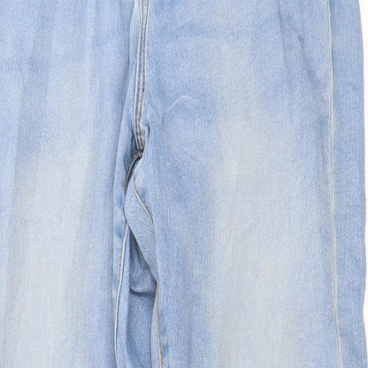 Denim & Co. Womens Blue  Denim Skinny Jeans Size 10 L28 in